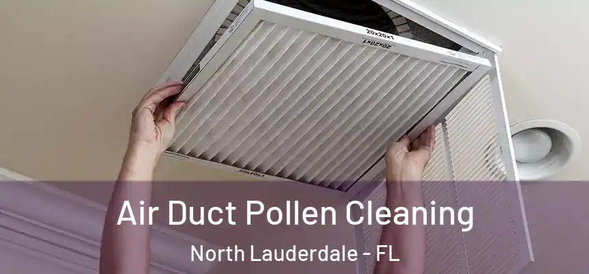 Air Duct Pollen Cleaning North Lauderdale - FL